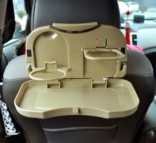 Car back seat food tray