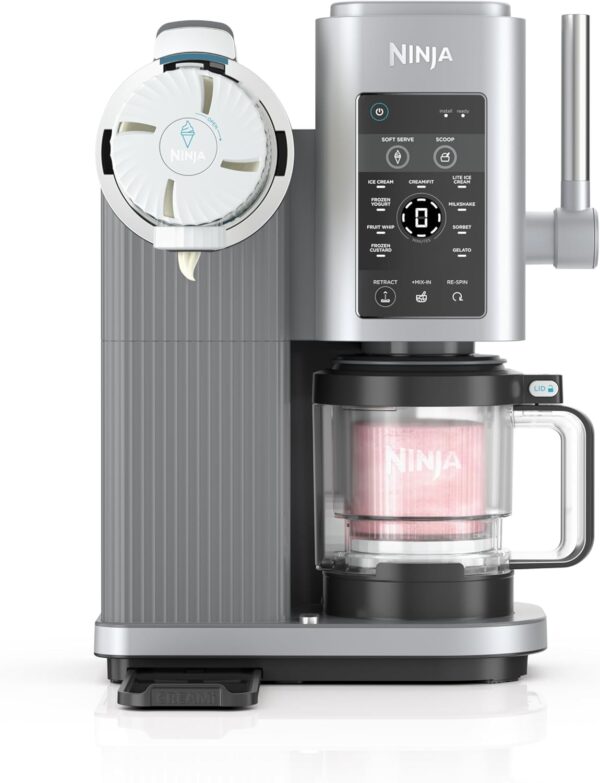 CREAMi Ice Cream and Soft Serve Maker, Sorbet, Milkshake, Frozen Yogurt, Low Calories Program & More, 13-in-1